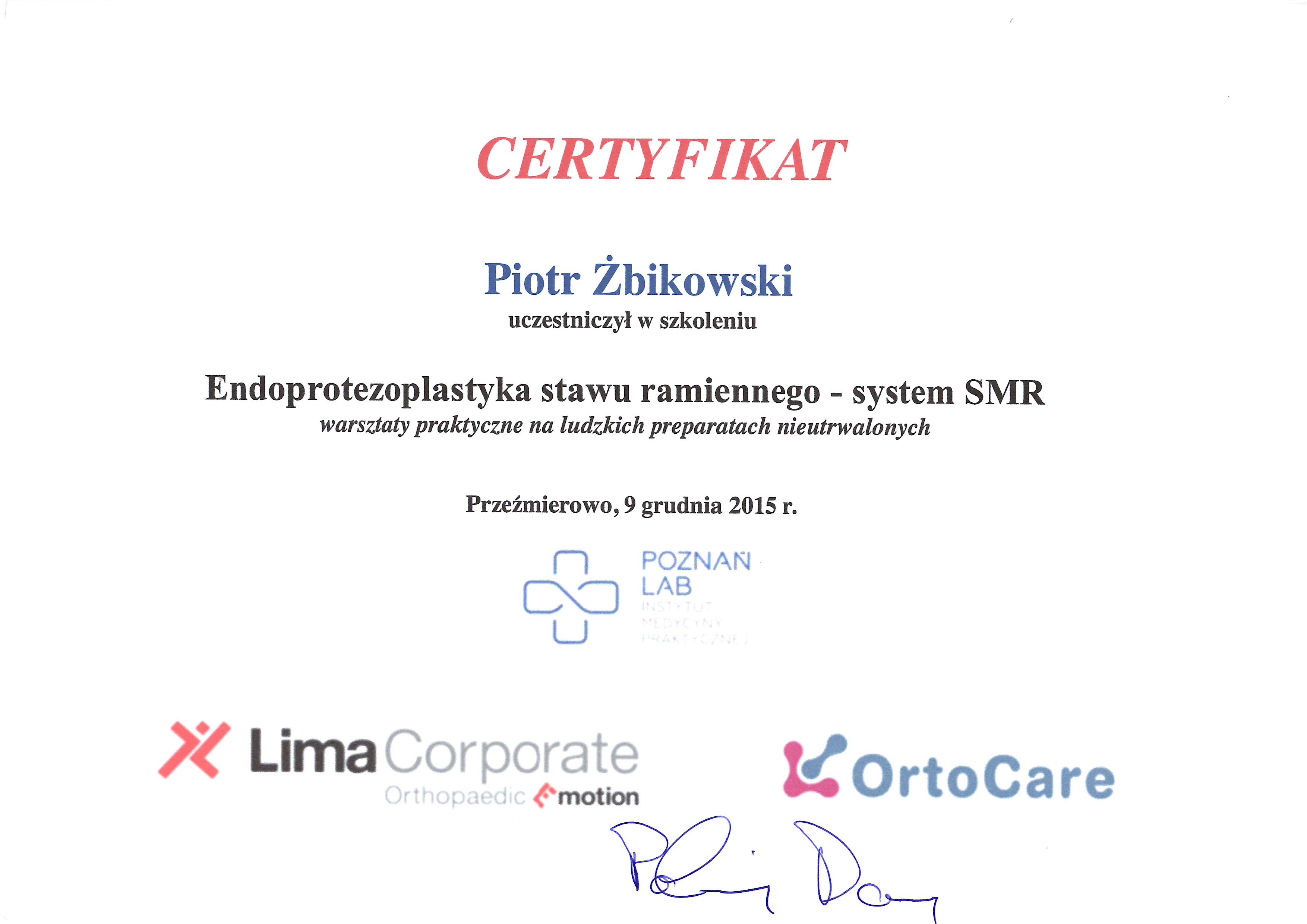 Certyfikat 55