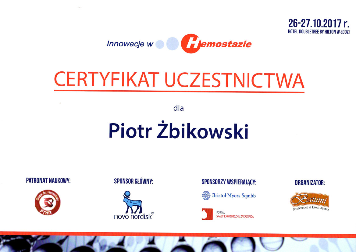 Certyfikat 68